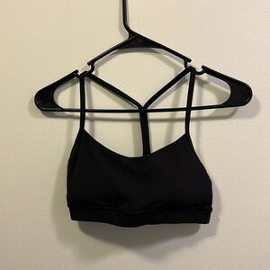 Size 6 lululemon bra black